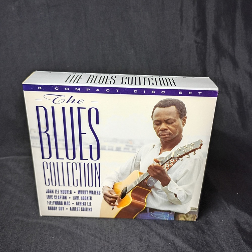 The Blues Collection 3 CD Box Set 1995 Eric Clapton Muddy Waters PBX CD 508